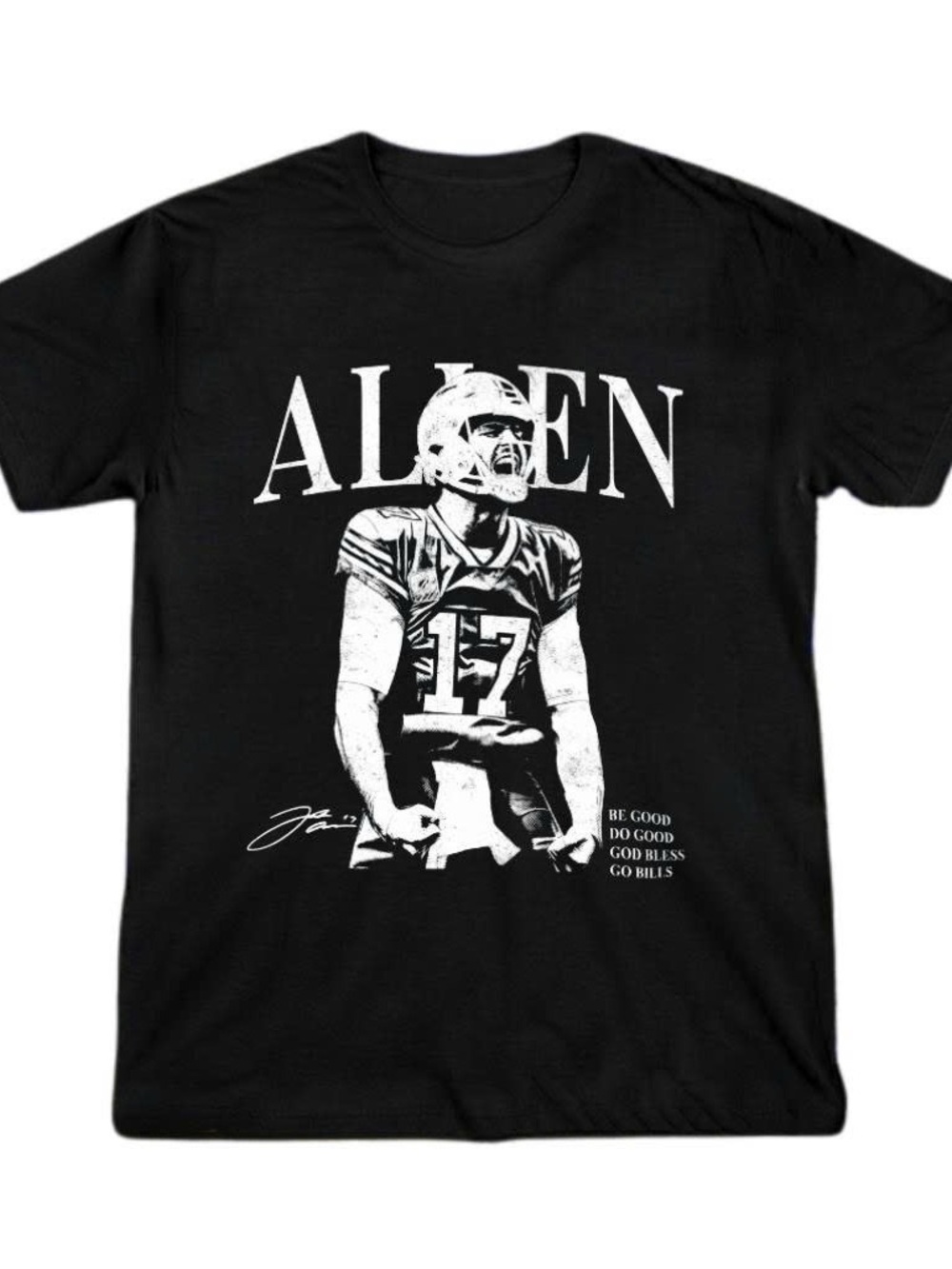 Josh Allen Vintage Football Shirt